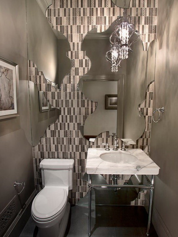toilet in grijs