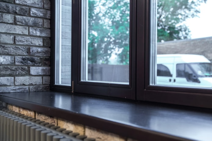 donker plastic voor ramen