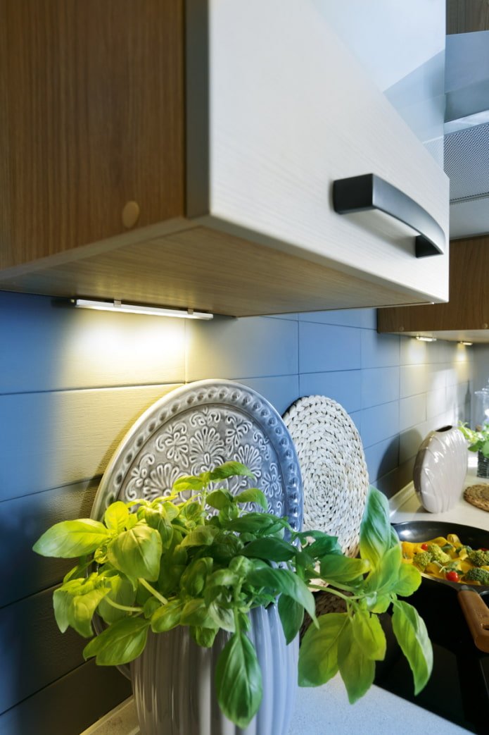 kleine lamp voor de keuken