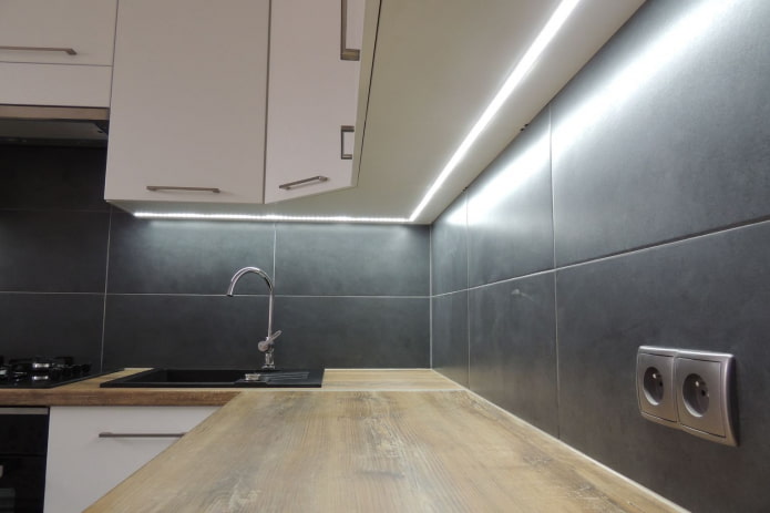 LED-achtergrondverlichting voor meubels