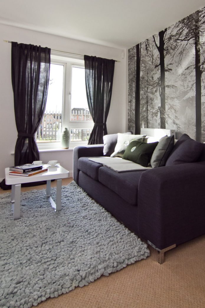 decoratie van een donkere bank