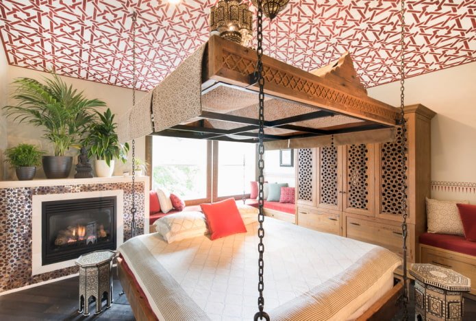 hangbed in oosterse stijl
