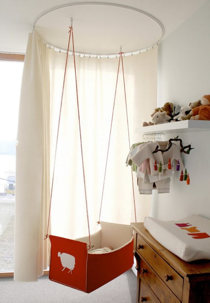 hangbed in de kinderkamer