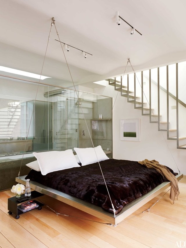 hangbed in het interieur