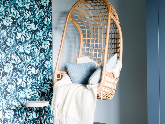 hangstoel van bamboe