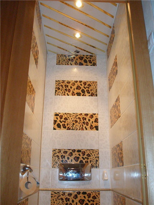 lamellenconstructie in de badkamer