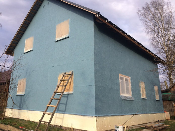 Geschilderde OSB-platen