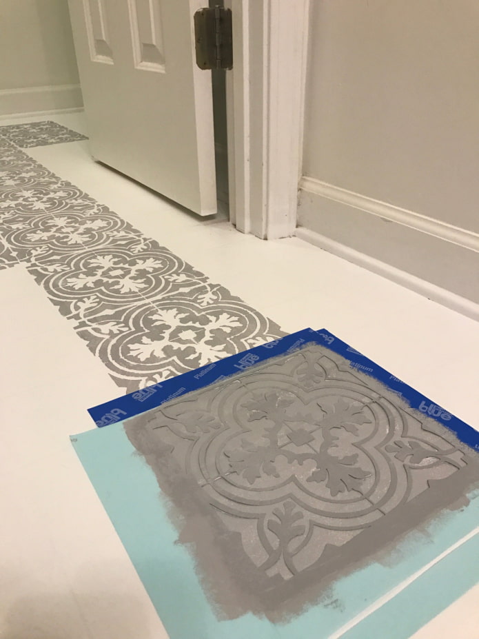 stencil om te beschilderen