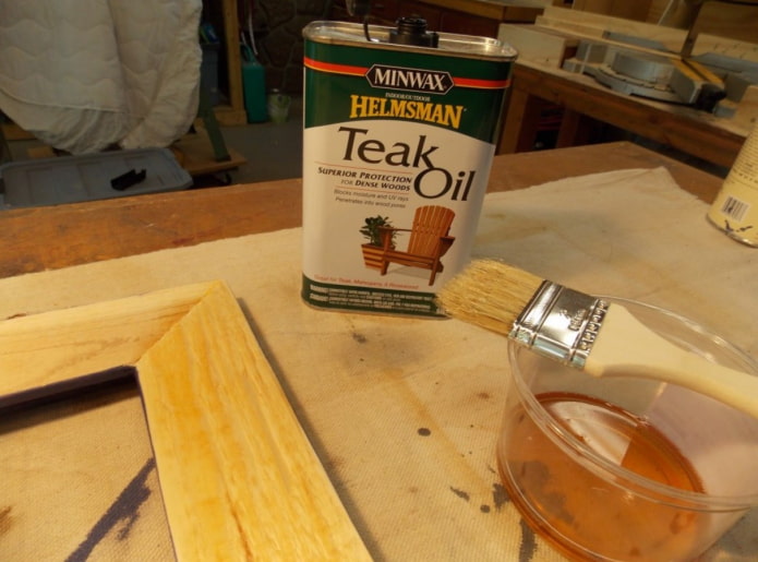 teakolie voor hout