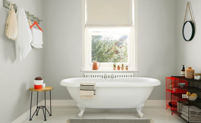 Badkamer in Scandinavische stijl
