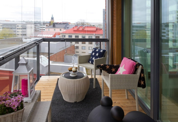 vlonderplank voor een balkon