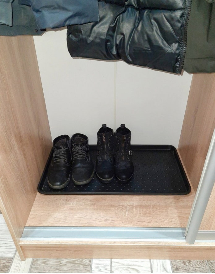 Pallet in de kast