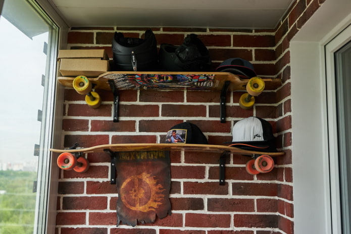 wandplanken ontwerp in het interieur