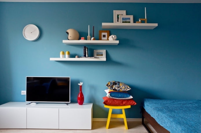 kunststof wandplanken in het interieur