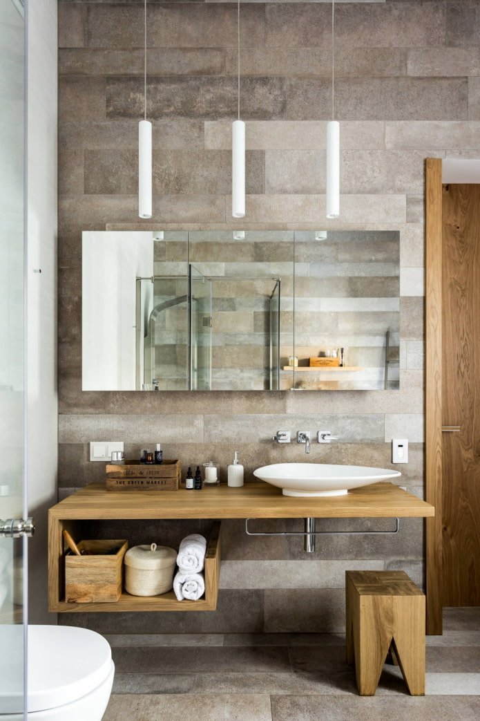 Houten plank-kast