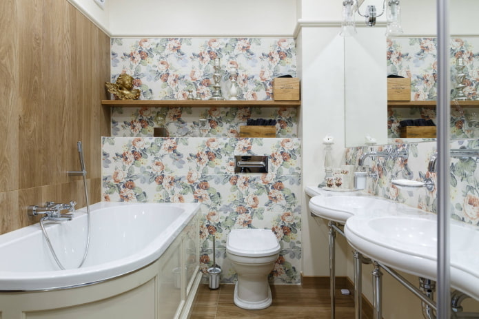 Badkamer in Proven?aalse stijl
