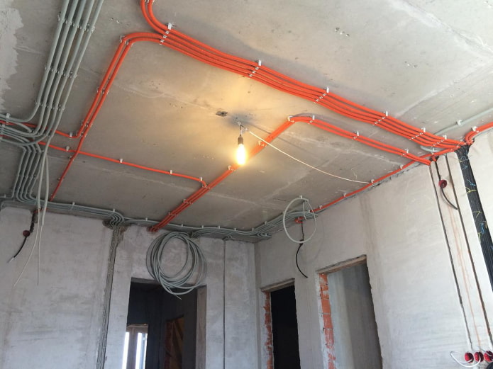 bedrading in het appartement