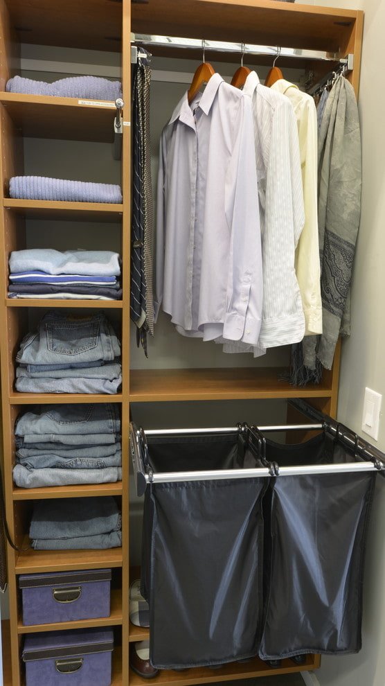 Manden in de kleedkamer