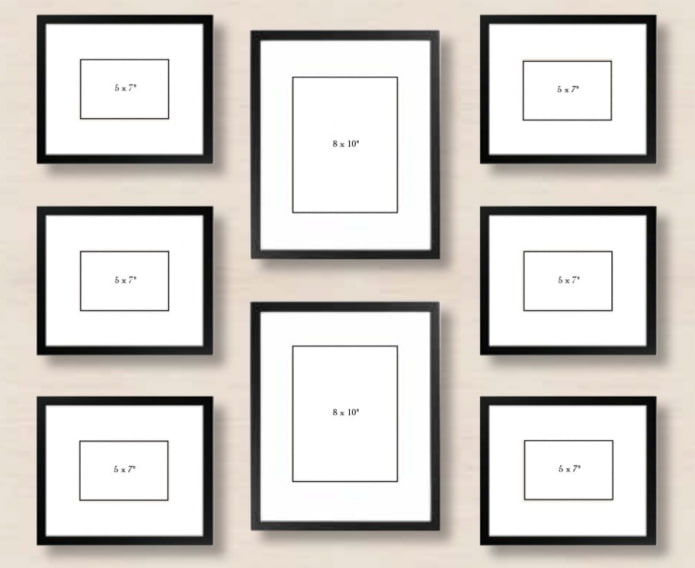 schema voor 8 posters