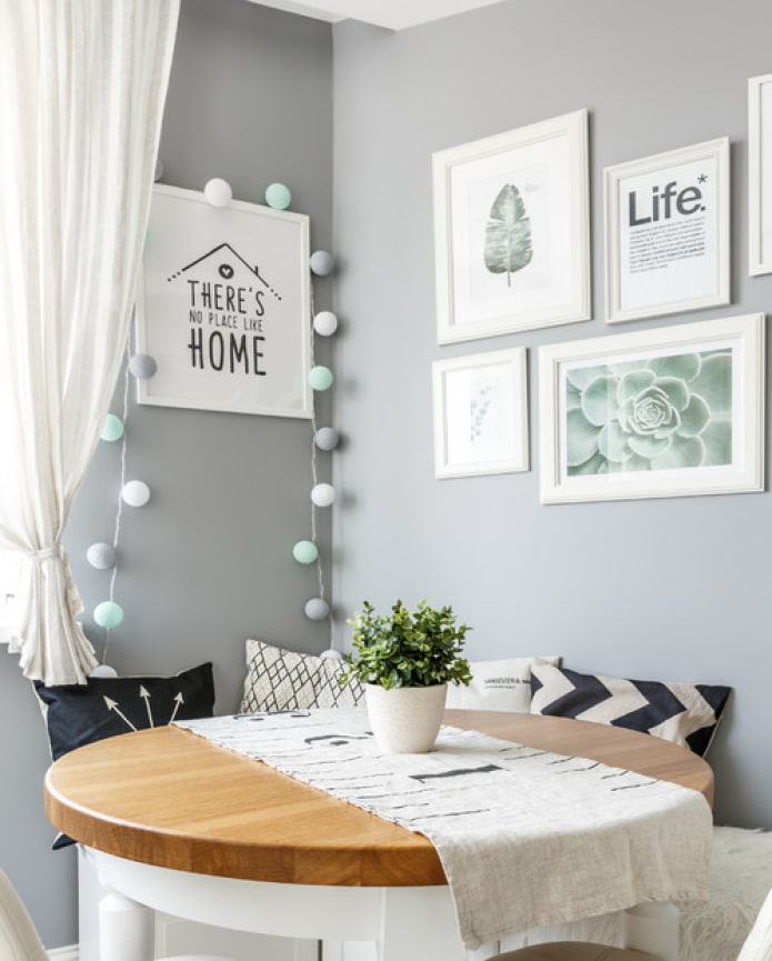 posters in de keuken