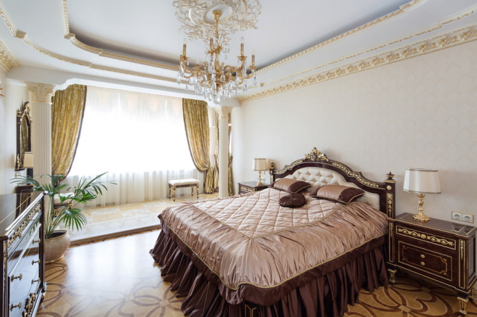 slaapkamer in klassieke stijl