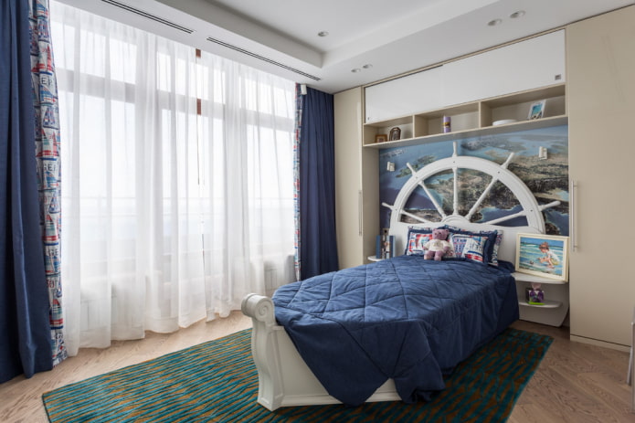 Kinderkamer voor een jongen