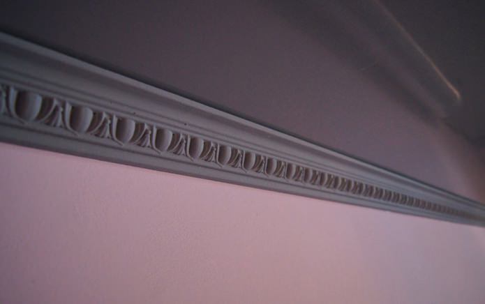 plafondplint voor spanplafond