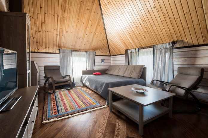 plafondbekleding in een priv?woning