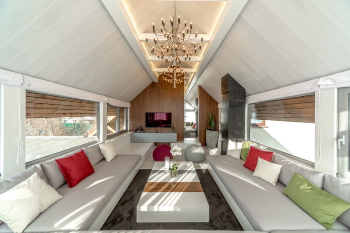 houten plafond