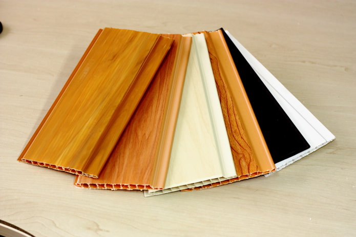 voorbeelden van kleuren van PVC-plafondpanelen