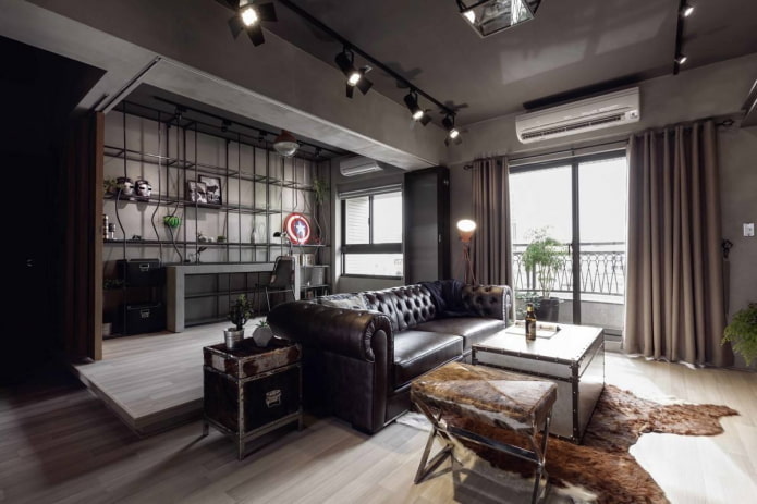 spanningsconstructie in de loftstijl