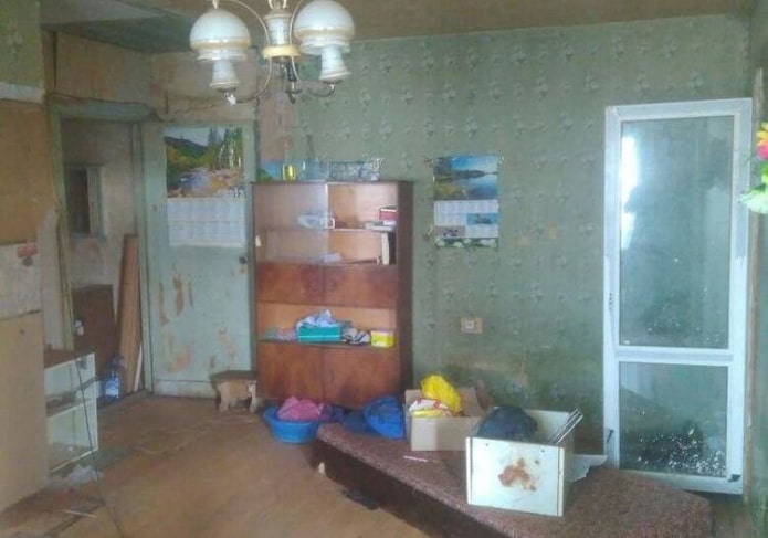 Kamer voor de renovatie