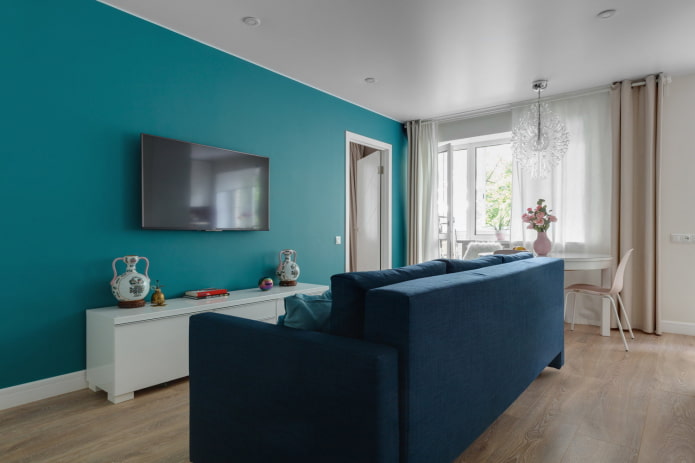 Gerenoveerde woonkamer