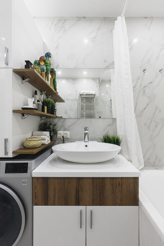 Badkamer na de renovatie