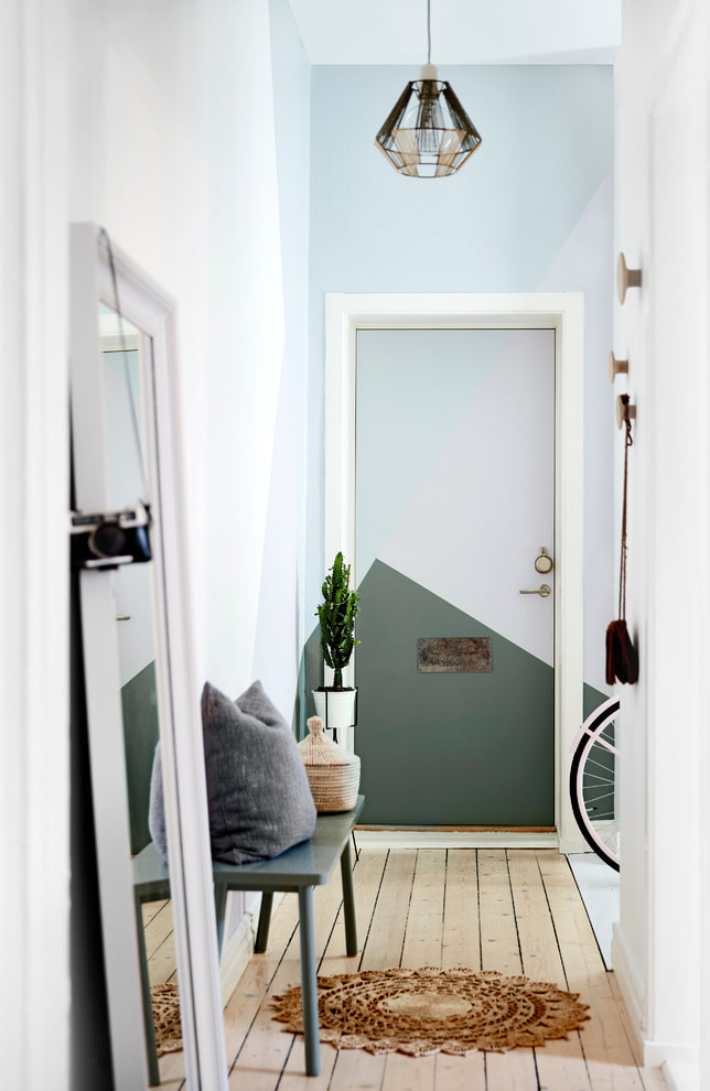 Scandinavische stijl haldecoratie
