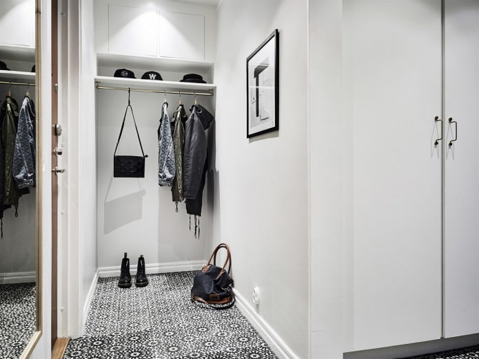 klein Scandinavisch gangontwerp