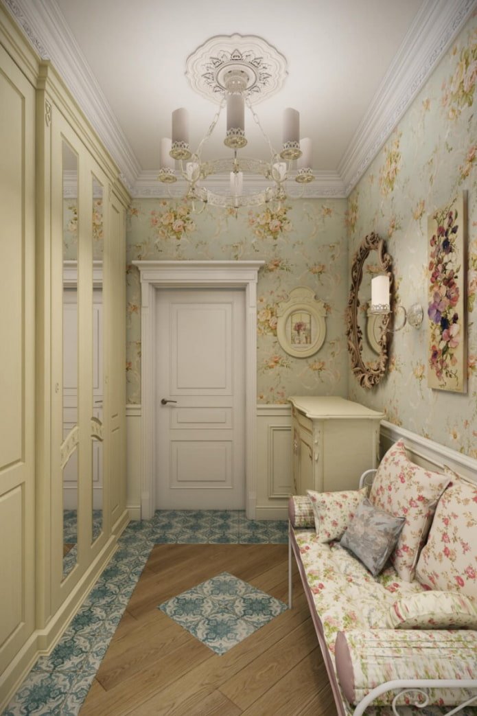 interieur van de gang in Proven?aalse stijl