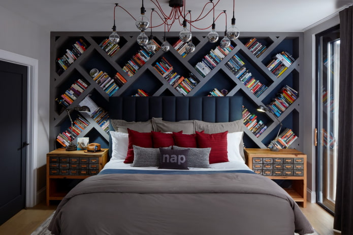 nachtkastje in de slaapkamer