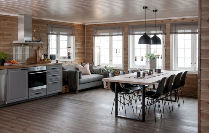 keuken-eetkamer hygge
