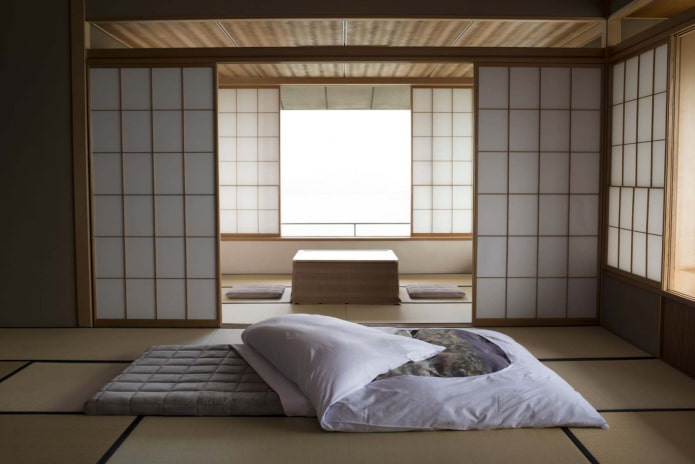 Japanse slaapkamer