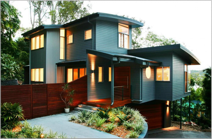 Turquoise huis