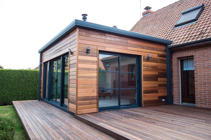 woninguitbouw aan het huis