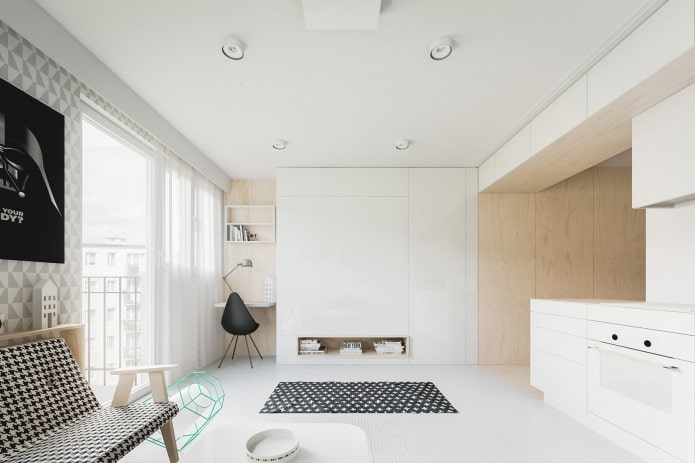 klein studio-appartement van 20 m?