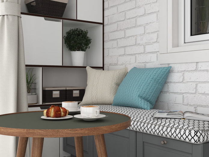 Tafel, bank en stellingkast