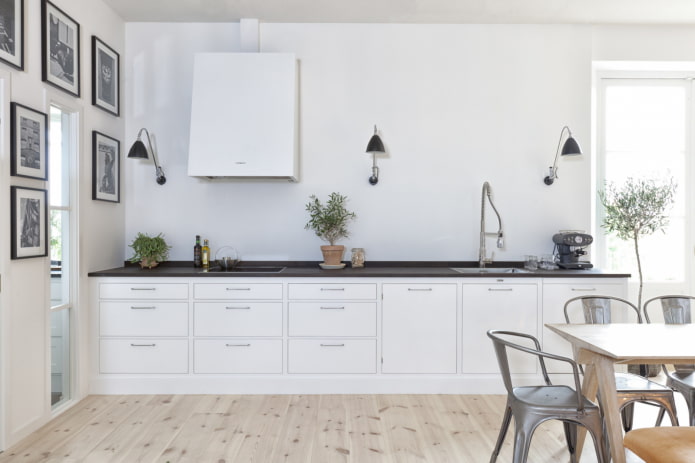 wandlampen in de keuken