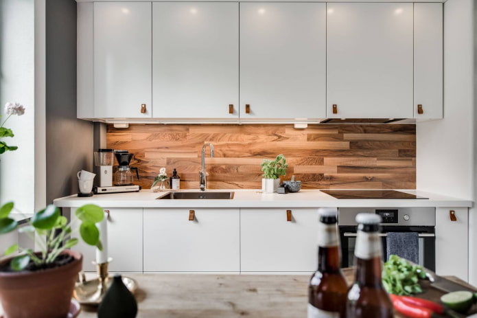 houten schort