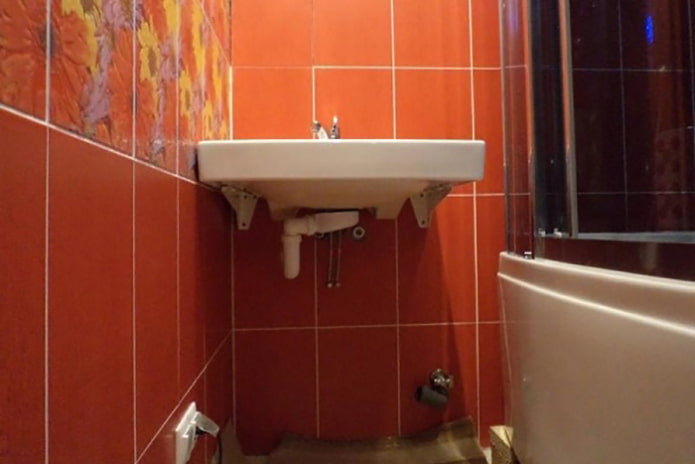 De sifon installeren