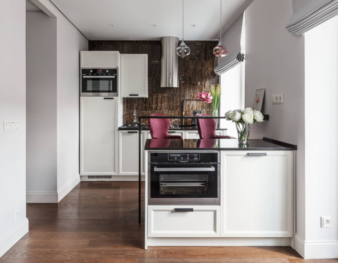oven op het eiland