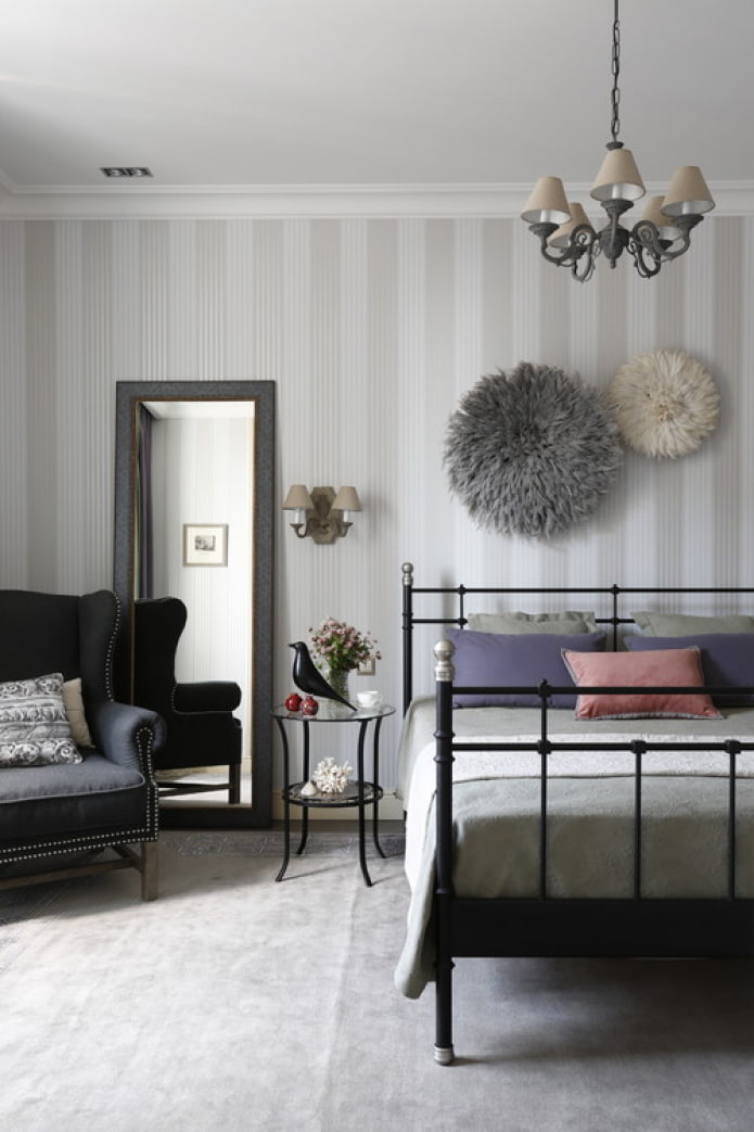 feng shui-spiegel in de slaapkamer