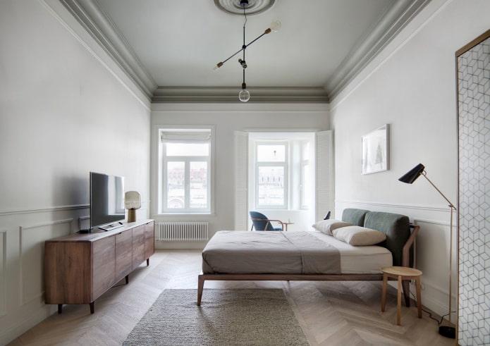 minimalistische slaapkamer